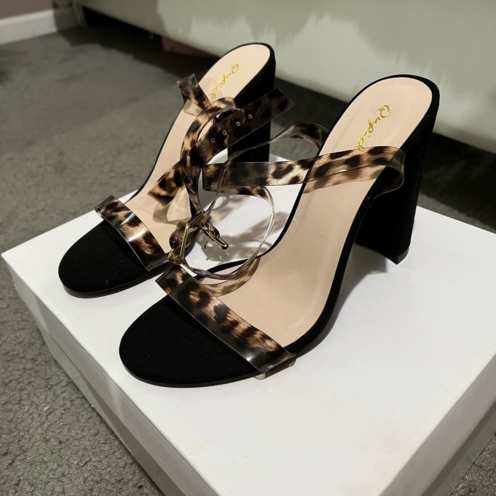 Black heels